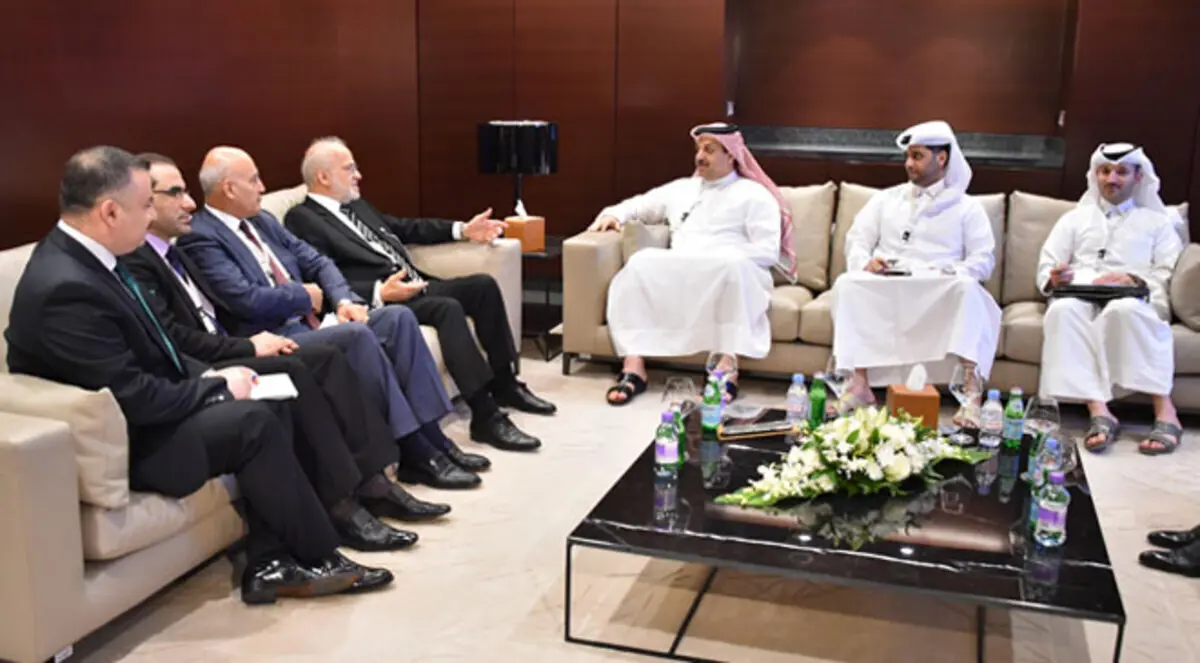 وزير الخارجية القطري يصل بغداد اليوم