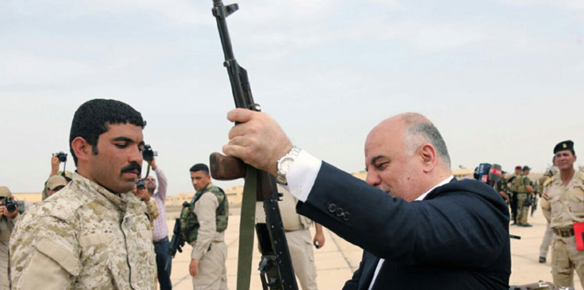 العبادي يغازل الحشد الشعبي مؤكدًا مشاركته بتحرير الموصل