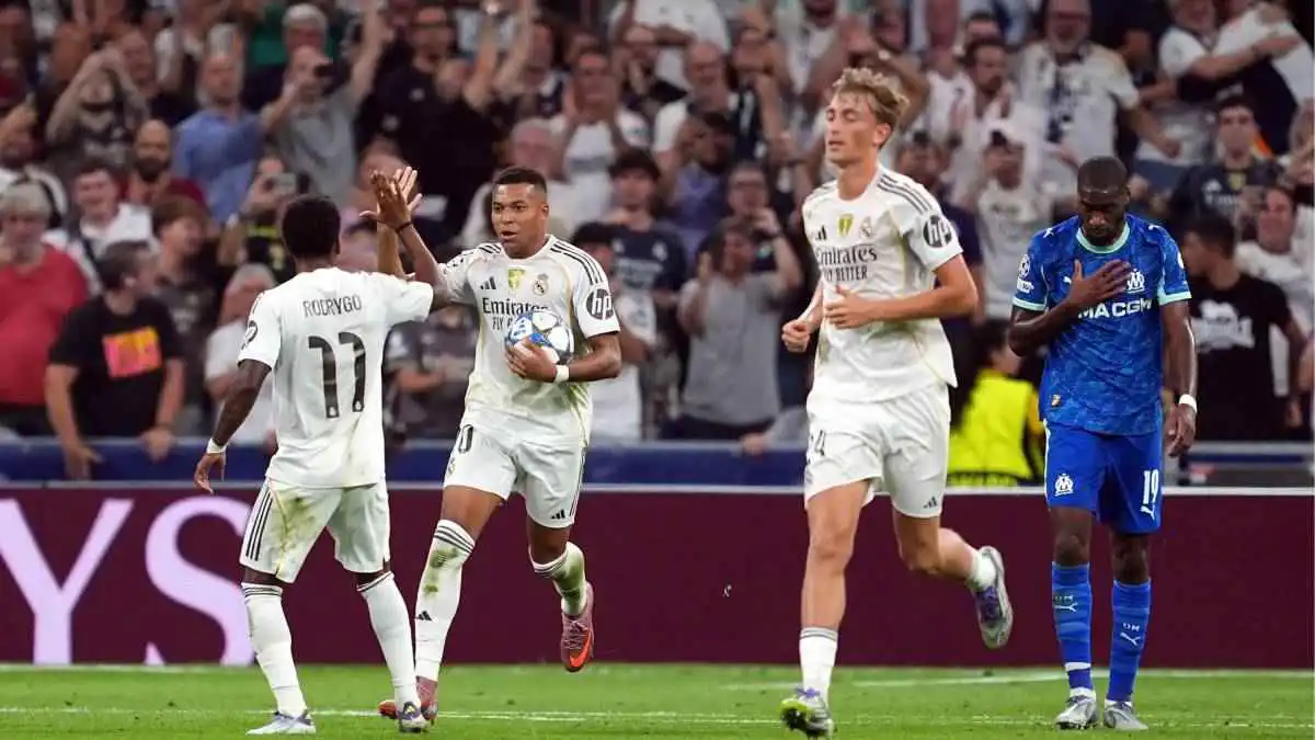 ليس مبابي.. أكثر لاعب فاجأ جمهور ريال مدريد بعد الفوز الصعب على مارسيليا