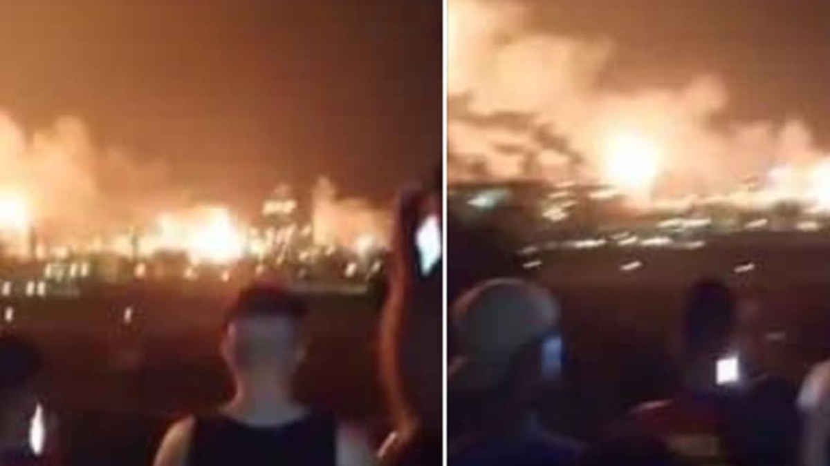 الجزائر.. انفجار في أكبر مصنع للغاز المسال بوهران (فيديو)