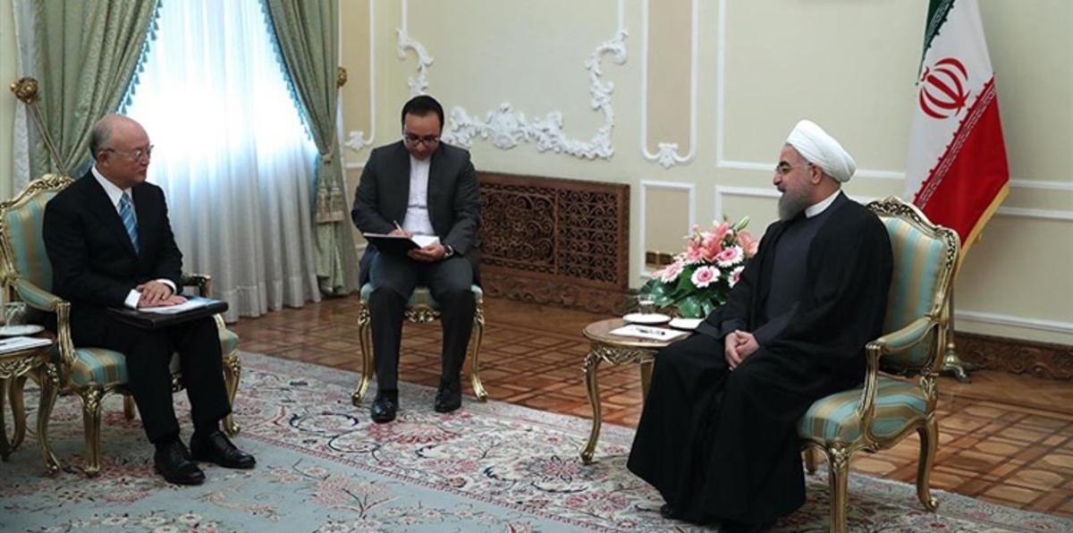 الرئيس الإيراني: الاتفاق النووي رهن بالتزام جميع الأطراف بتعهداتها