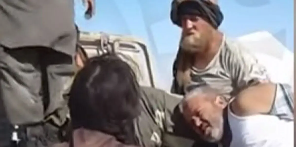 فيديو يُظهر لحظة أسر داعش لروسيين في سوريا