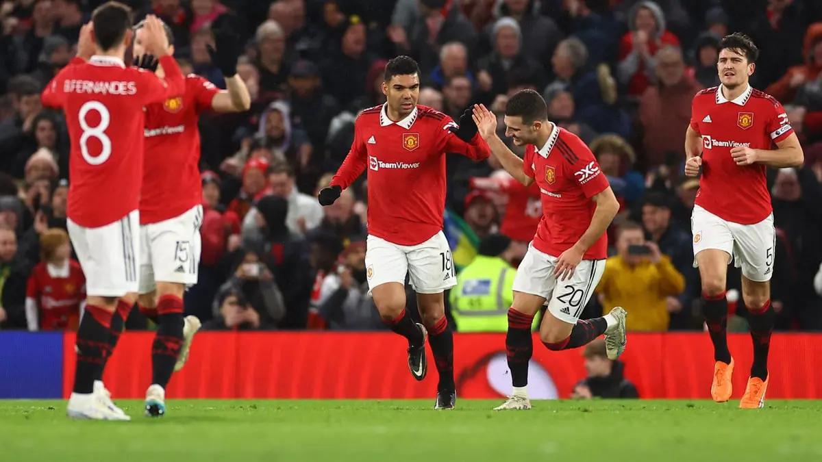 كأس الاتحاد الإنجليزي: مانشستر يونايتد يقلب الطاولة على ويستهام وتوتنهام يودّع أمام شيفيلد (فيديو)