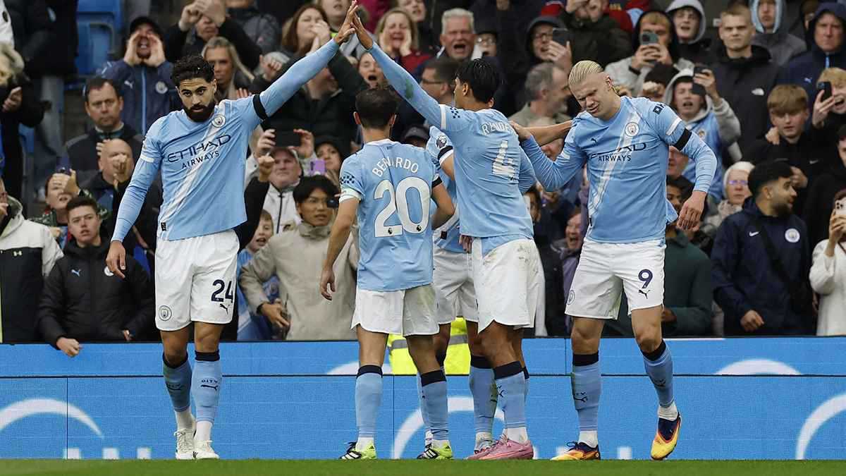 مانشستر سيتي يكتسح مانشستر يونايتد ويتقدم بجدول ترتيب الدوري الإنجليزي