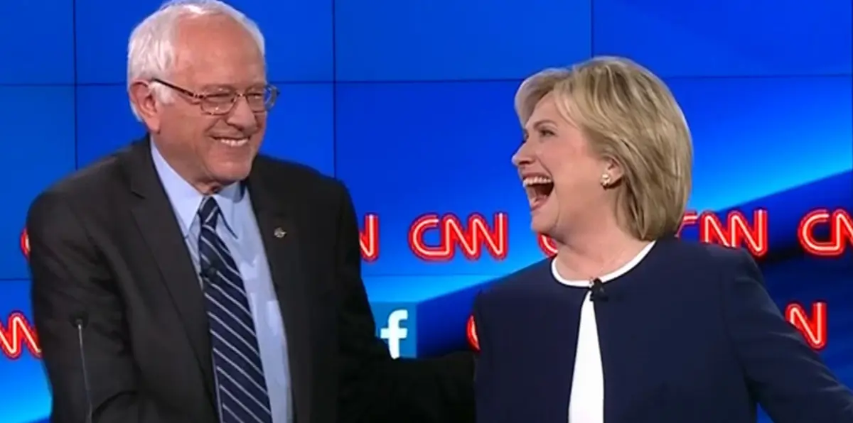 بيرني ساندرز سيصوت لهيلاري كلينتون في انتخابات الرئاسة