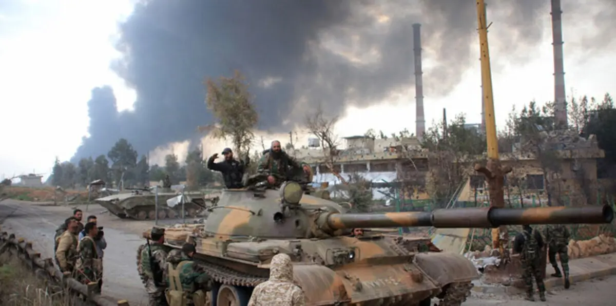 مقتل 18 مسلحا من المعارضة في انفجار جنوب سوريا