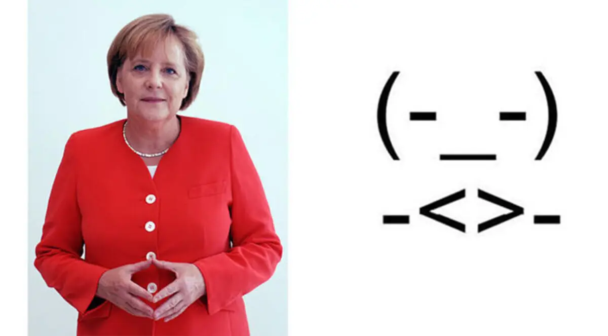 رمز خاص بـ "انجيلا ميركل"