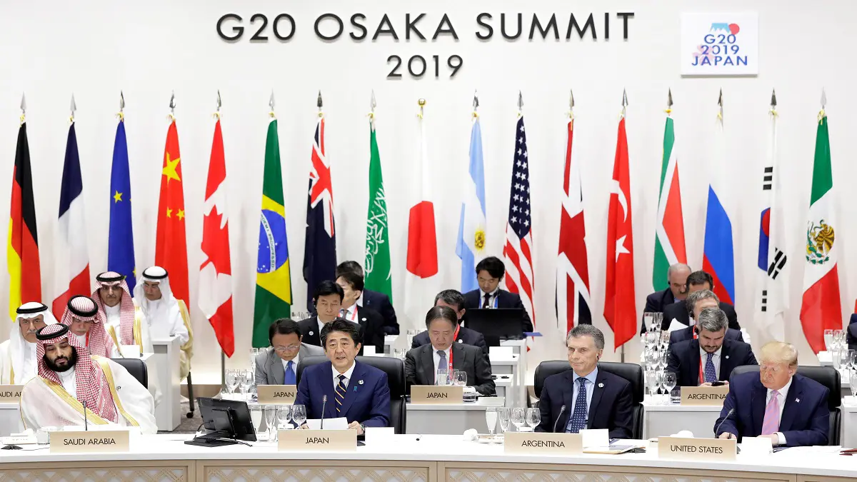 افتتاح قمة مجموعة الـ 20 رسميًا في أوساكا اليابانية