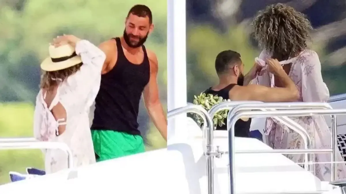 عارضة الأزياء الأمريكية جوردان أوزونا تنشر أول صور لها رفقة كريم بنزيما