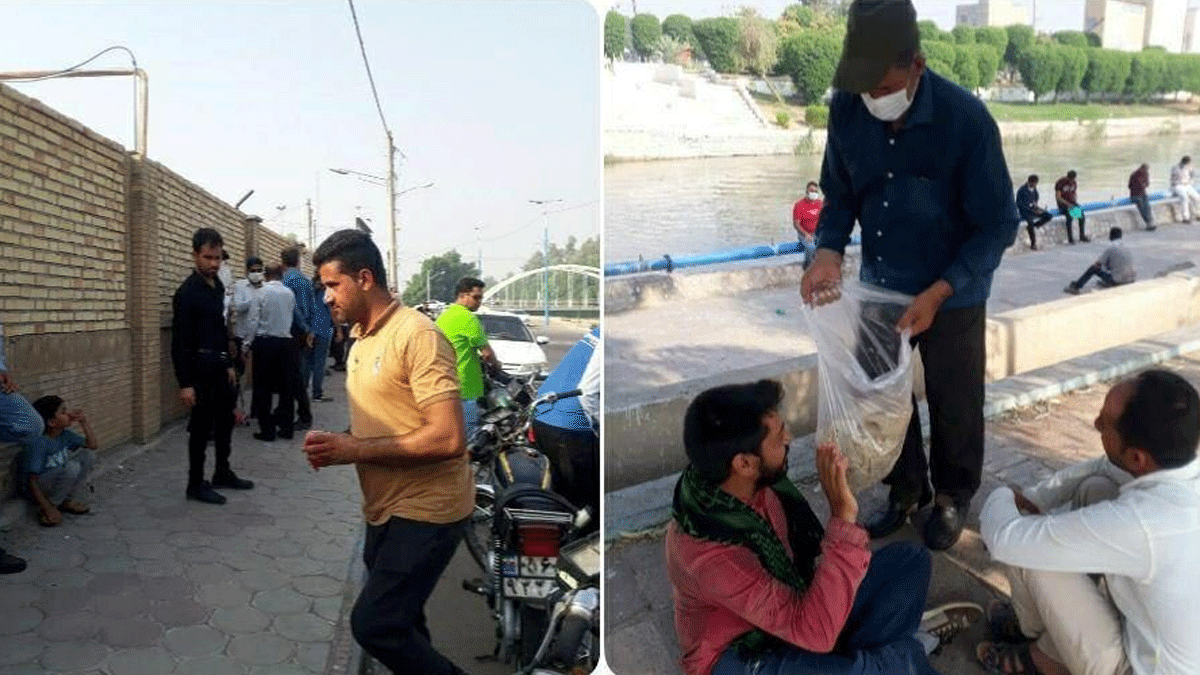 احتجاجات وإضرابات عمال مصافي النفط وقطاع البتروكيماويات تتصاعد في إيران (فيديو وصور)