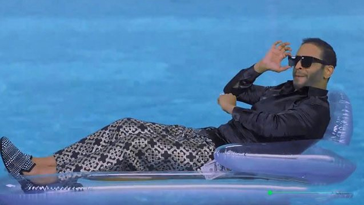 حبيب الحبيب يثير ضجة واسعة بتقليده محمد رمضان في "استوديو 21" (فيديو)