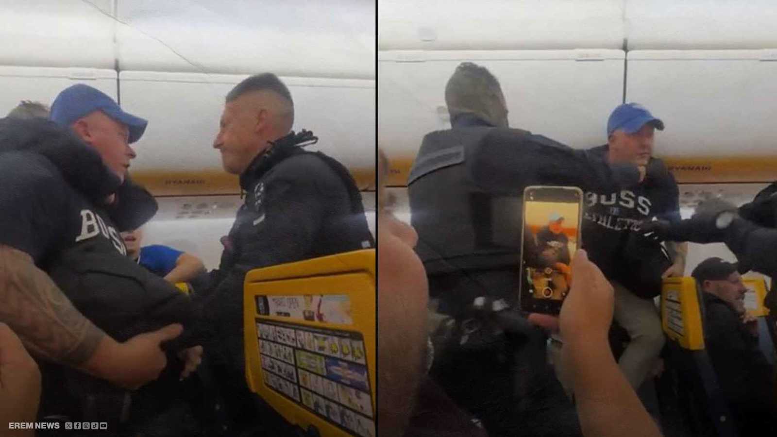 كابوس في السماء.. عراك عنيف يرعب الركاب ويجبر طائرة على هبوط اضطراري