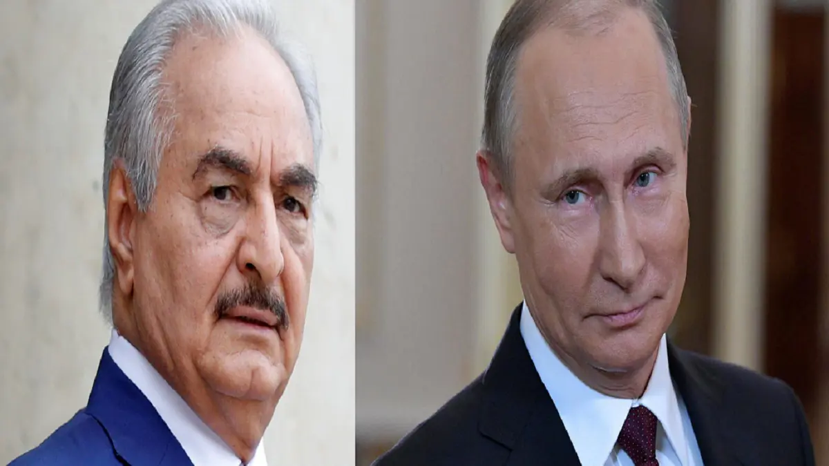 الكرملين: حفتر يشكر "صديقه العزيز" بوتين على جهوده من أجل السلام في ليبيا