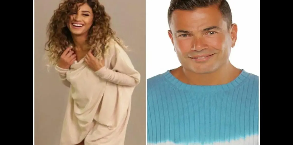 حقيقة علاقة دينا الشربيني بأغنية عمرو دياب