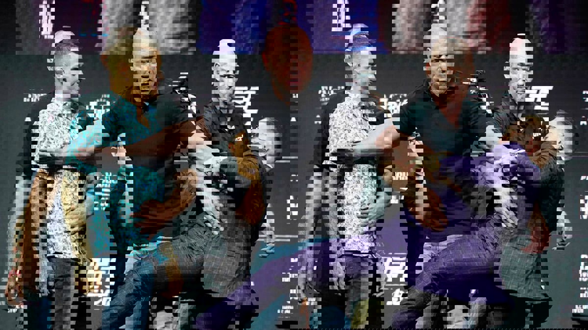 ماكغريغور يحاول ركل بويرير خلال مؤتمر صحفي صاخب قبل النزال (فيديو)