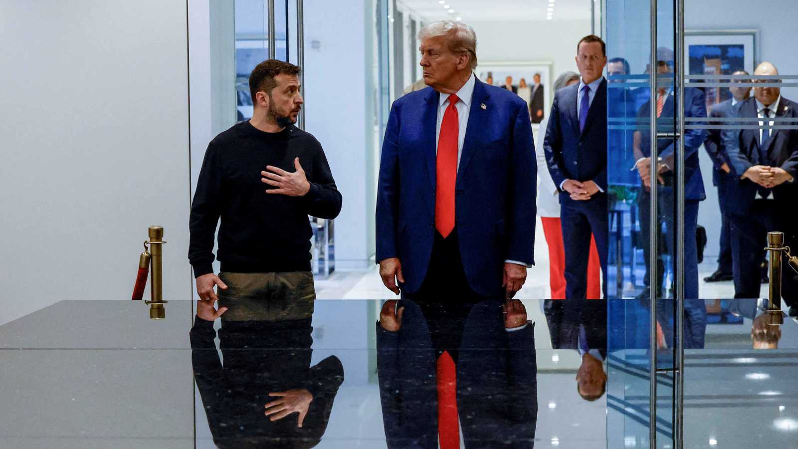 "وول ستريت جورنال": أزمات متزامنة تضع زيلينسكي في موقف ضعيف أمام ترامب