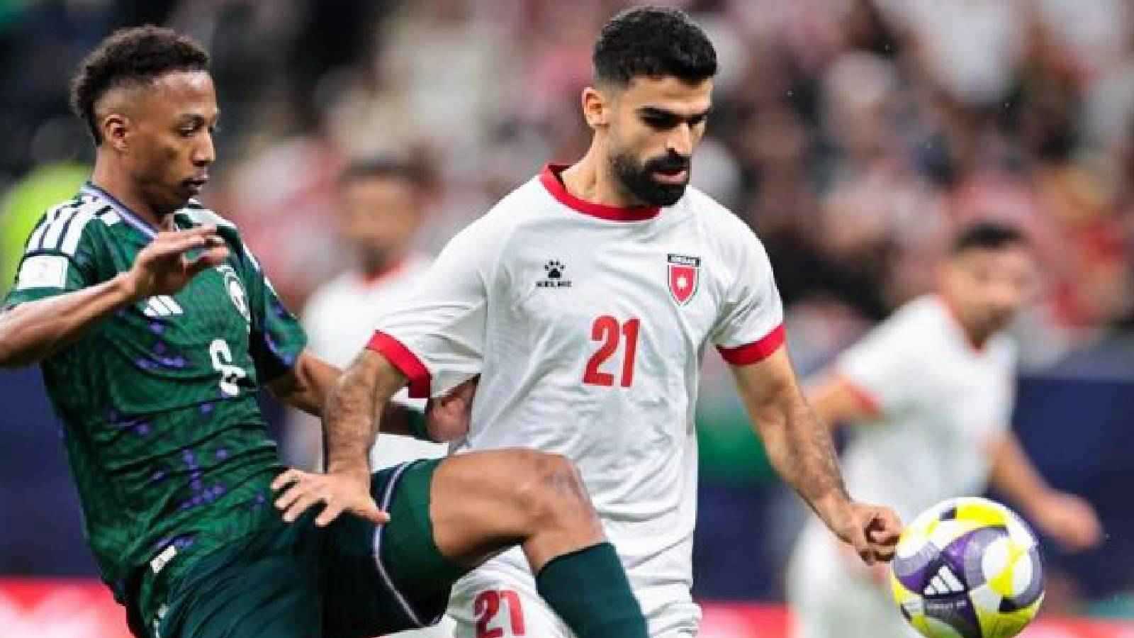 بعد أن هز شباك السعودية.. كم هدفا سجله نزار الرشدان مع منتخب الأردن؟