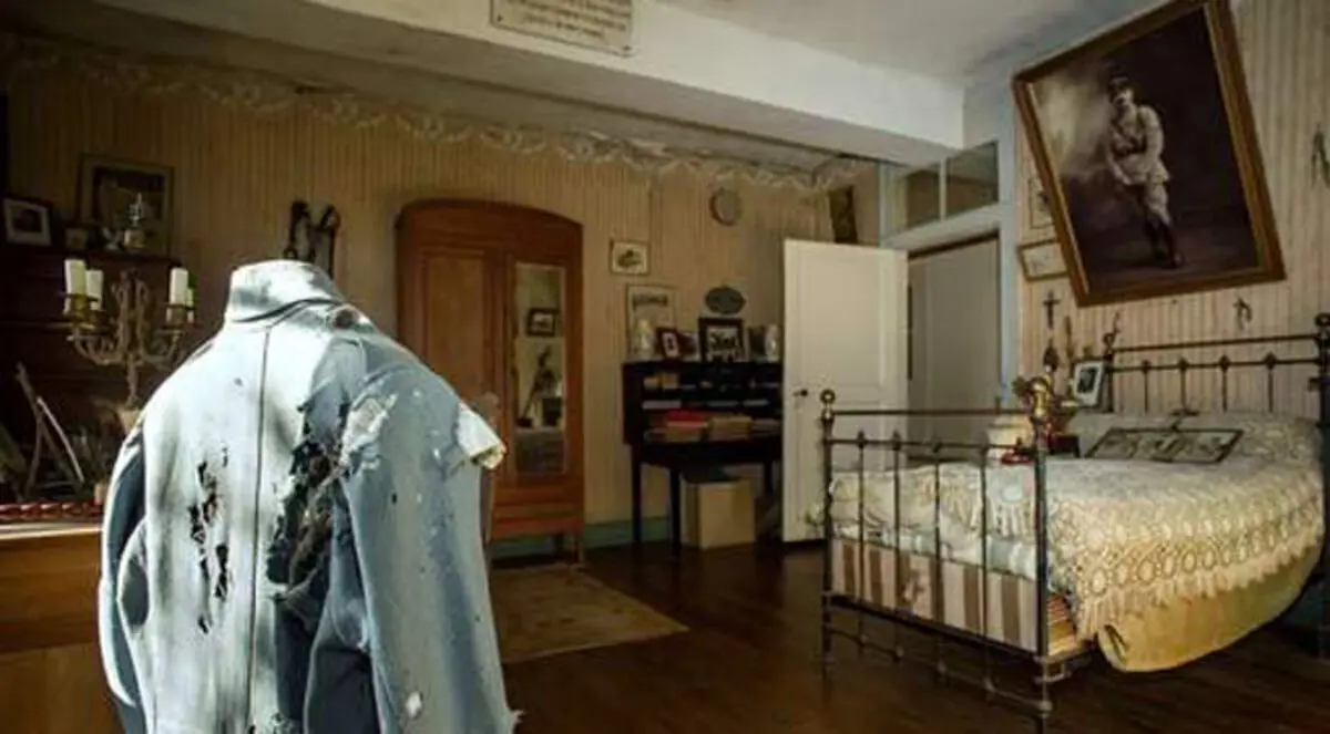 صور.. غرفة جندي على حالها منذ الحرب العالمية الأولى