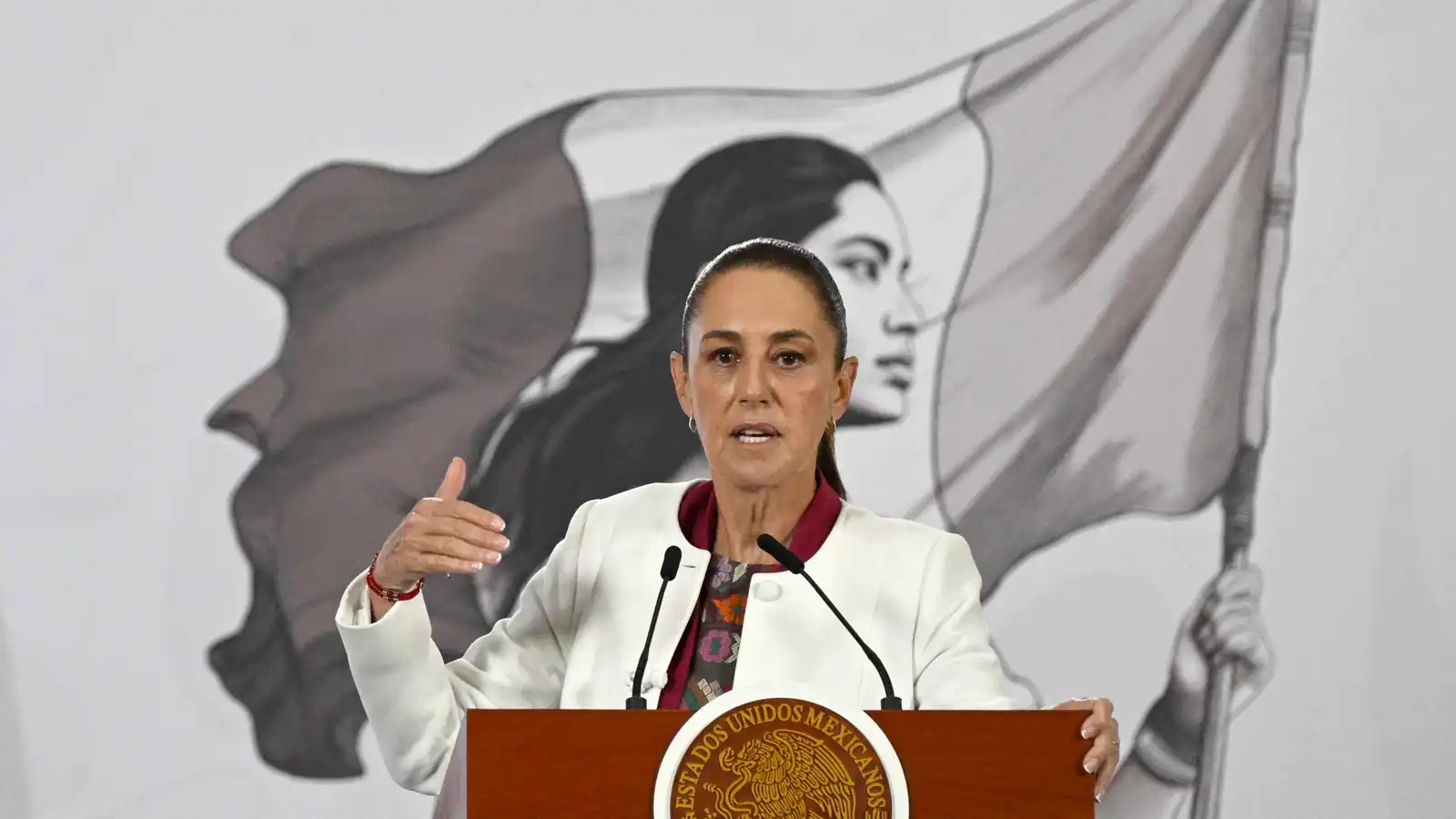 رئيسة المكسيك تبحث مع ترامب ملفات الأمن ومكافحة التهريب