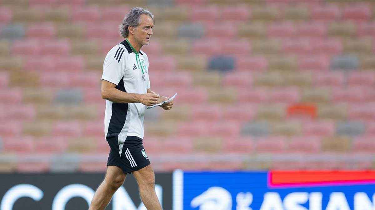 شرط مانشيني للرحيل عن المنتخب السعودي