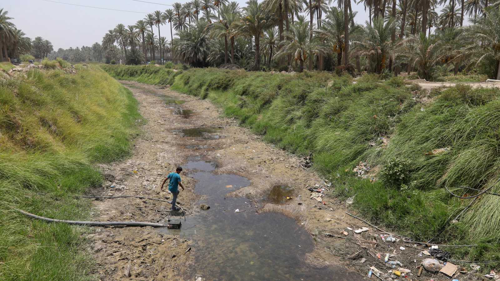 مظاهرات في العراق احتجاجًا على أزمة المياه والجفاف