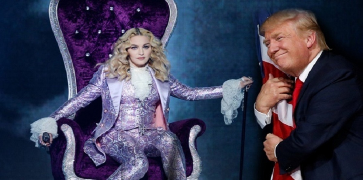 ترامب ومادونا.. أيّهما تحرّش جنسيًا بالآخر؟