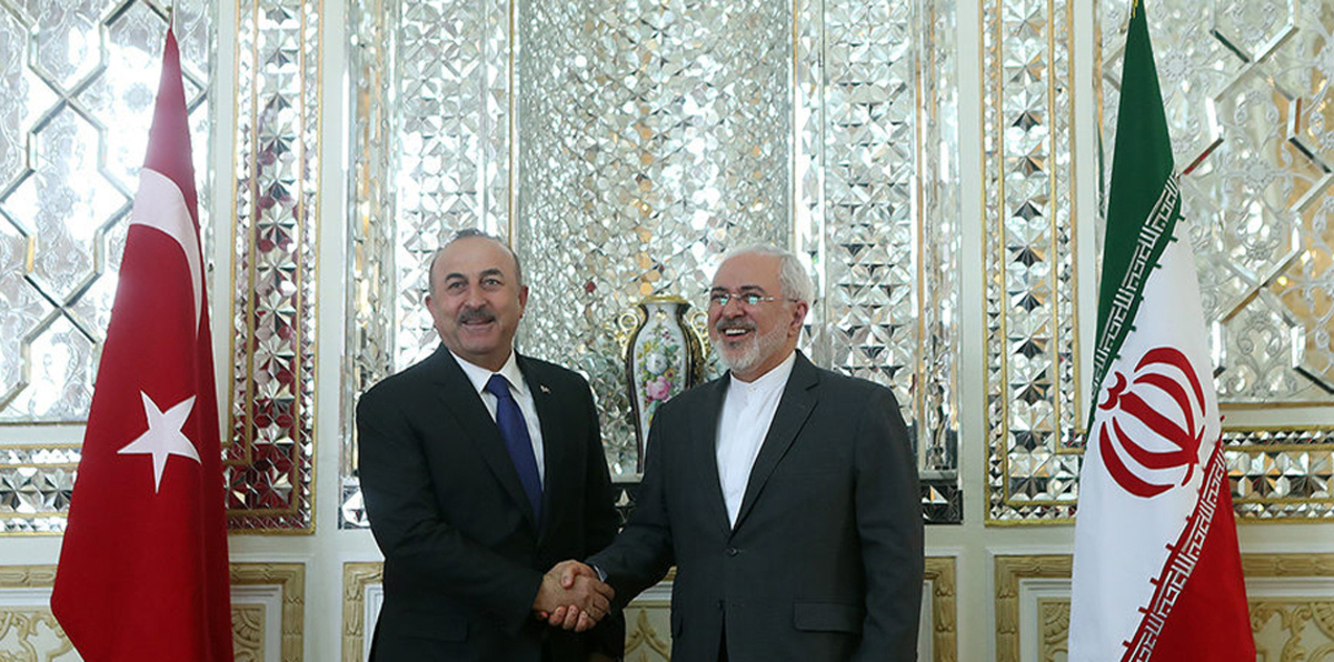 وزير خارجية تركيا في طهران لبحث الوضع في الشمال السوري (صور)