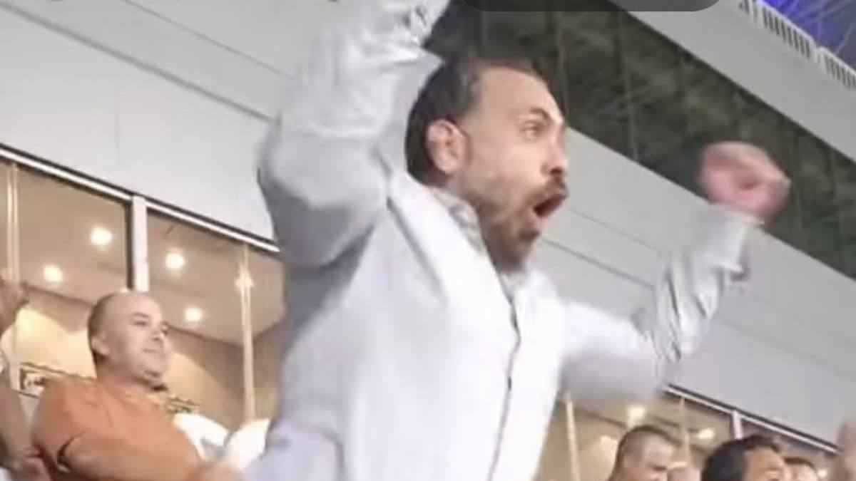 احتفال جنوني.. شاهد صراخ جون إدوارد بعد هدف الزمالك أمام سيراميكا (فيديو)