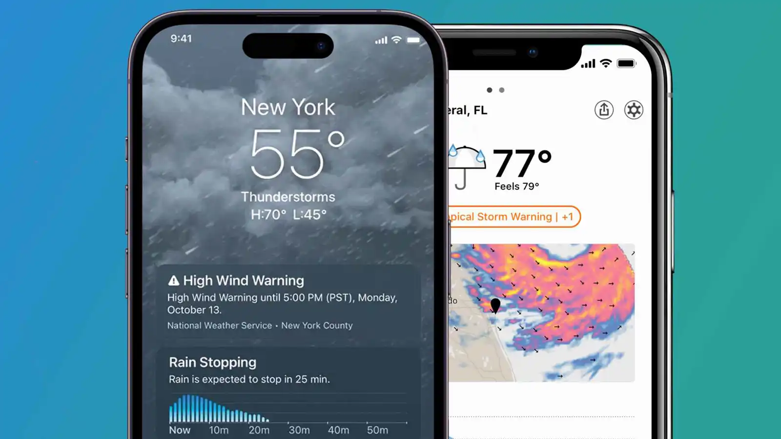 تطبيق Storm Radar يطلق تحديثاً يستعين بالذكاء الاصطناعي