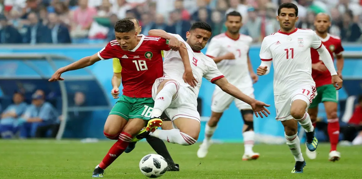 أمين حارث لاعب المنتخب المغربي مهدد بالسجن 5 سنوات