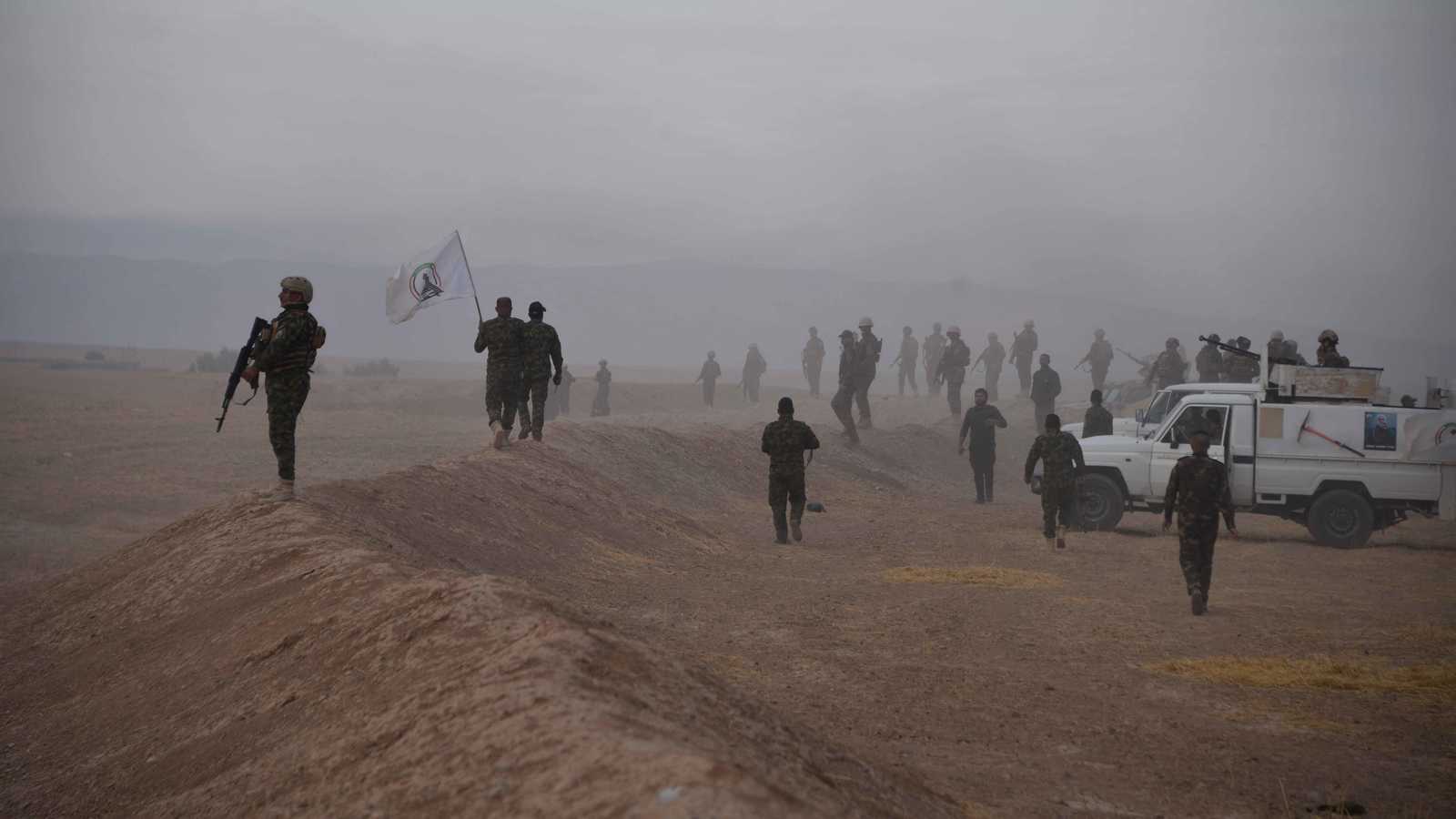 لتجنب الاستهداف الأمريكي.. نقل عناصر من الحشد الشعبي إلى معسكرات الجيش العراقي