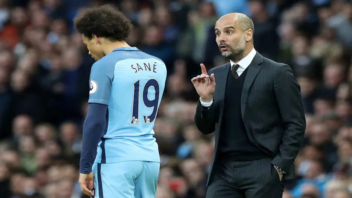 غوارديولا: لست غاضبًا من تفاوض ساني مع بايرن ميونخ