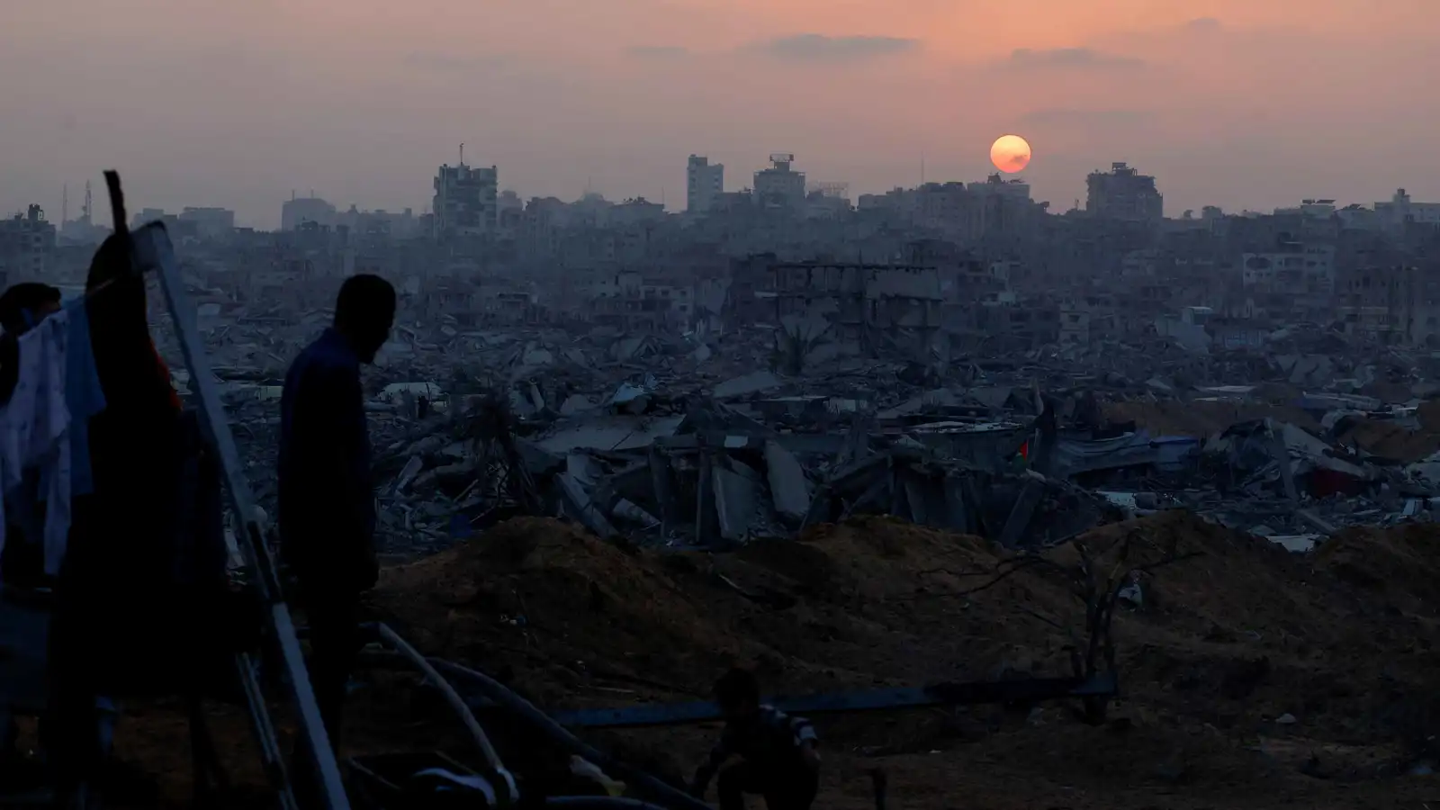 منظر عام لغزة