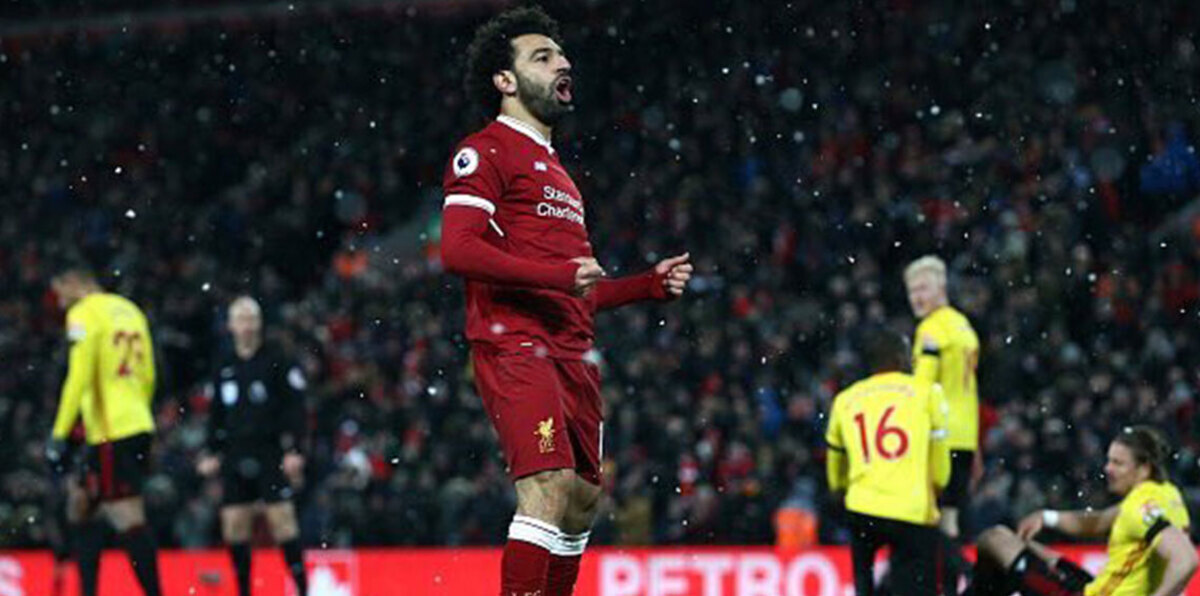 جيرارد أسطورة نادي ليفربول يتغنى بمحمد صلاح بعد تحطيمه أرقامًا تاريخية مع الريدز