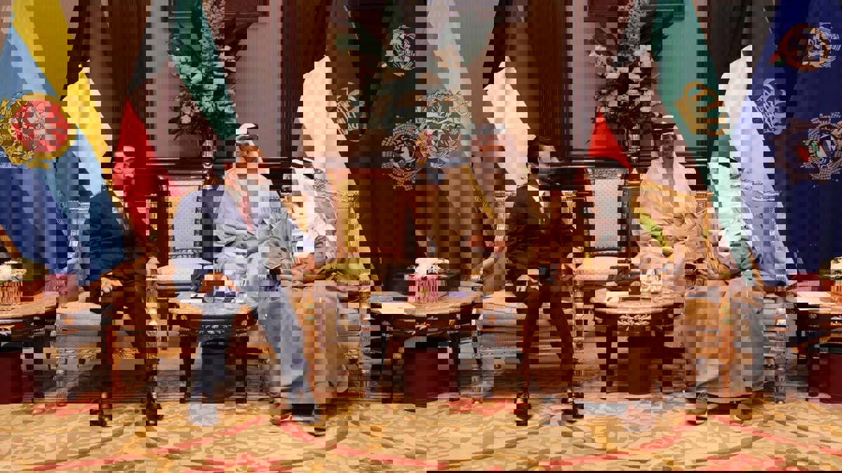 رئيس البرلمان العراقي يلتقي الأمير صباح الأحمد في زيارته الثانية للكويت