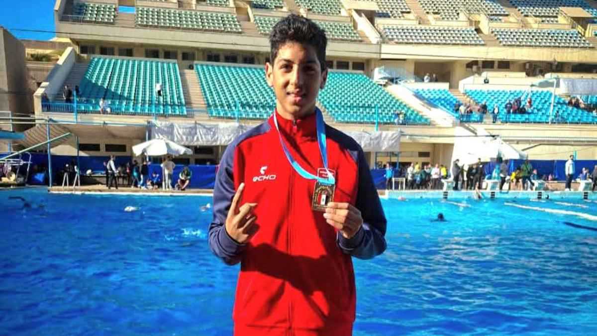 آخر ظهور للسباح يوسف محمد قبل وفاته خلال بطولة الجمهورية (فيديو)