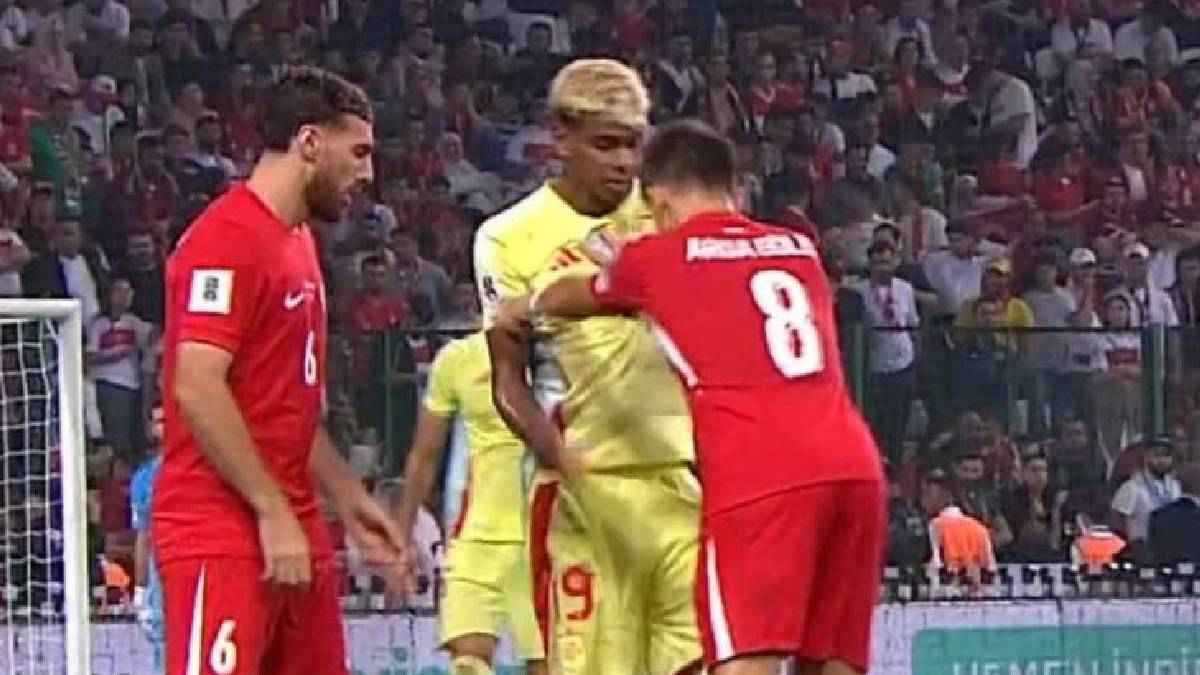 بعد سداسية إسبانيا.. تفاصيل المشادة بين غولر ويامال (فيديو)