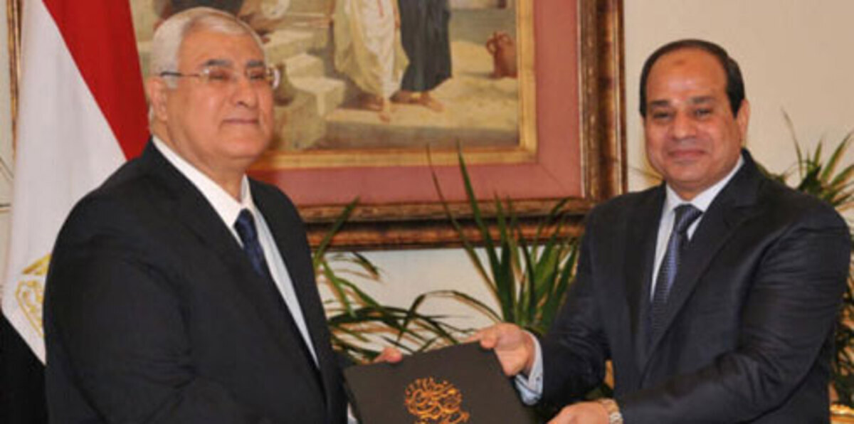 للمرة الثانية خلال 48 ساعة.. السيسي يلتقي عدلي منصور