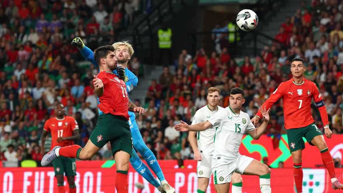 روبن نيفيز يقود منتخب البرتغال لفوز قاتل على أيرلندا (فيديو)