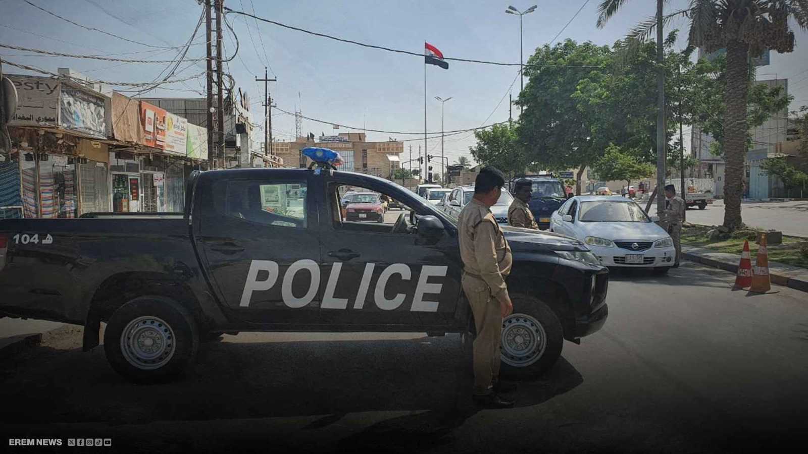 لحظة صادمة توثّق دهس امرأة لشرطي واندفاع سيارتها بجنون