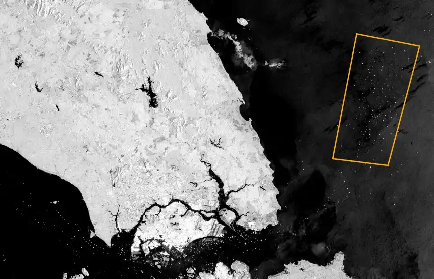 سفن بالقرب من ماليزيا