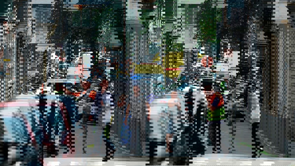 رجل يطلق النار على مطعم في بروكسل ويلوذ بالفرار