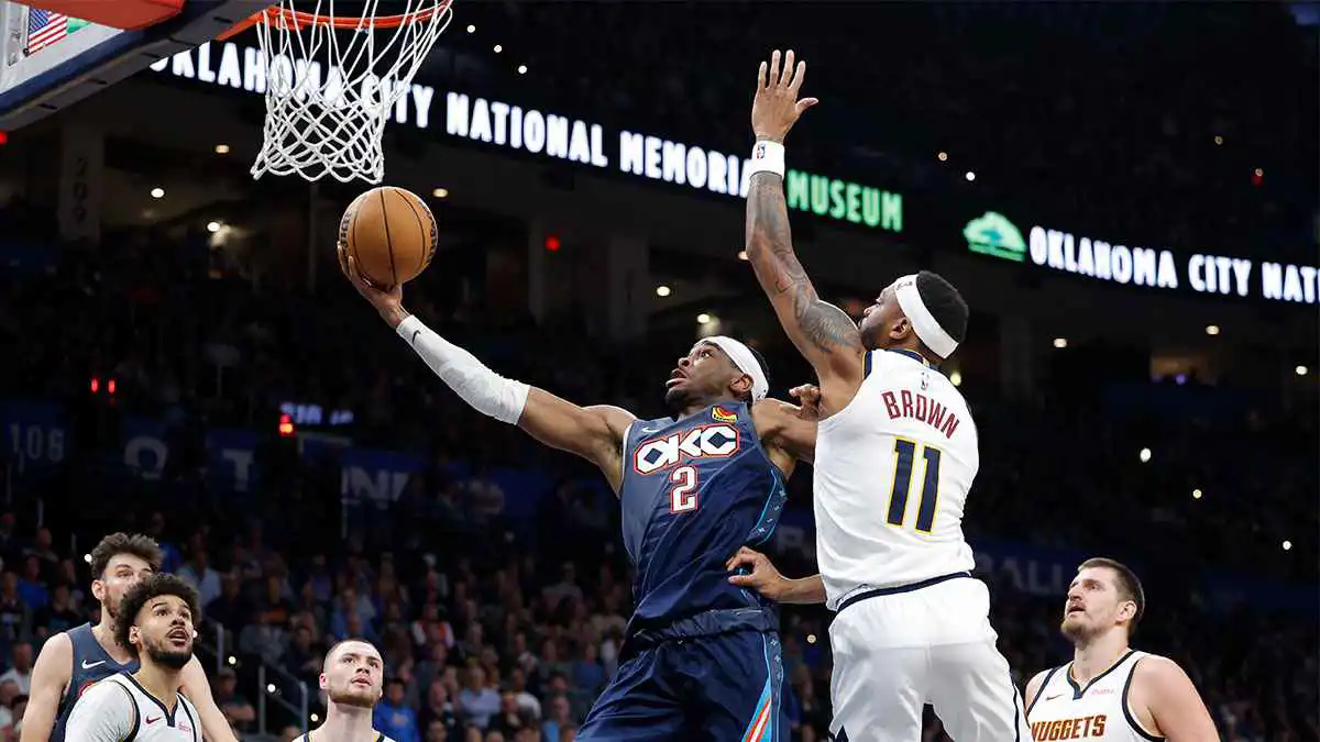 NBA.. ثاندر يحقق فوزا صعبا على ناغتس في الوقت الإضافي