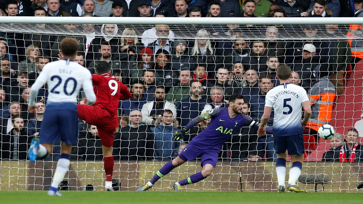 أهداف مباراة ليفربول وتوتنهام.. 2-1 للريدز (فيديو)