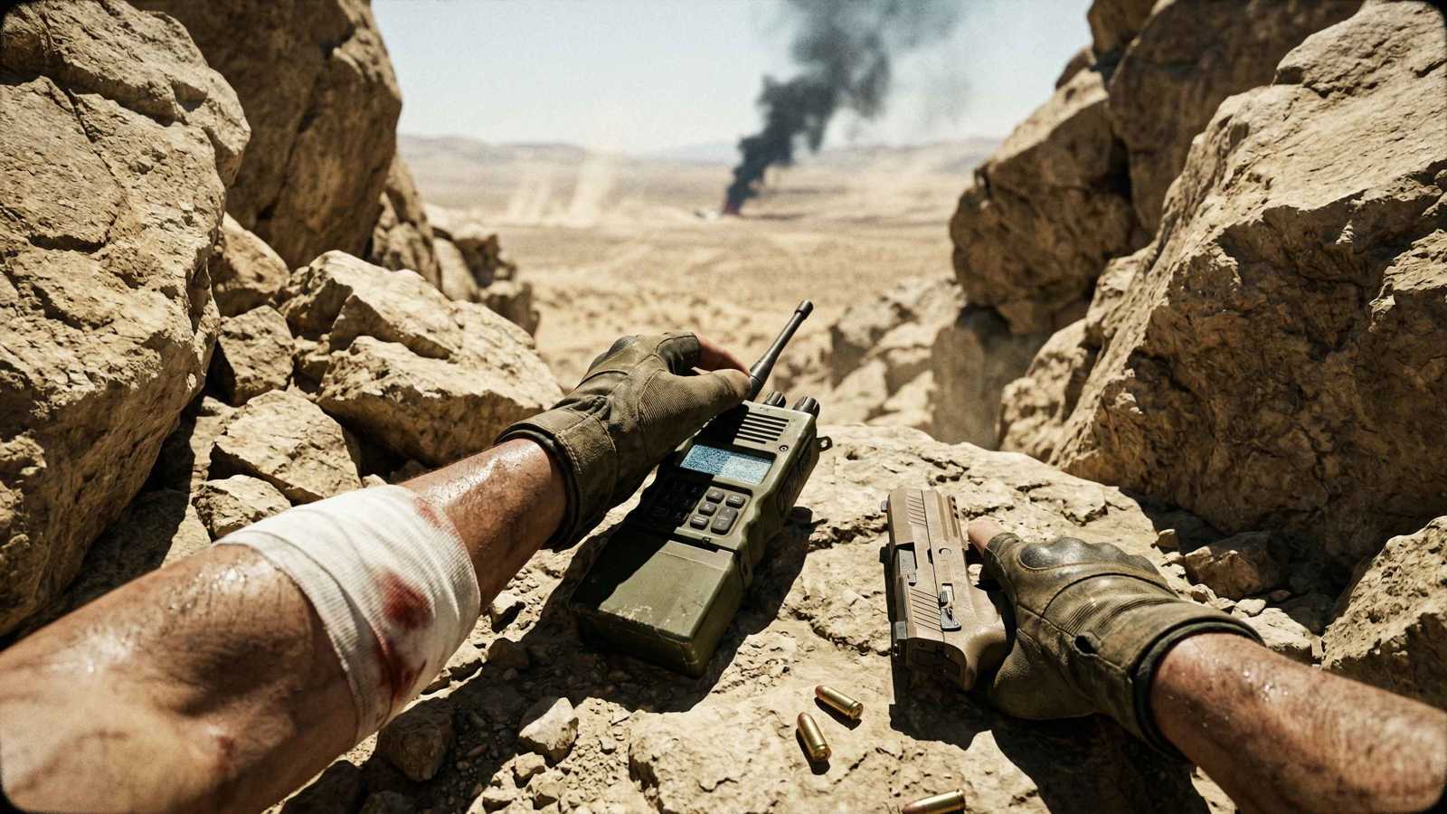 سروال وواقي شمس.. إيرانيون يعرضون مقتنيات للطيار الأمريكي (صور) 