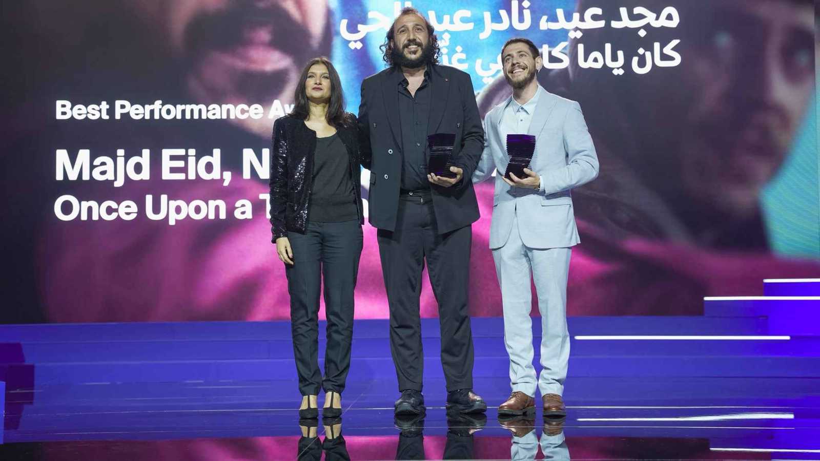 "مع حسن في غزة".. فيلم فلسطيني يحصد جائزة "الدوحة السينمائي" (صور)