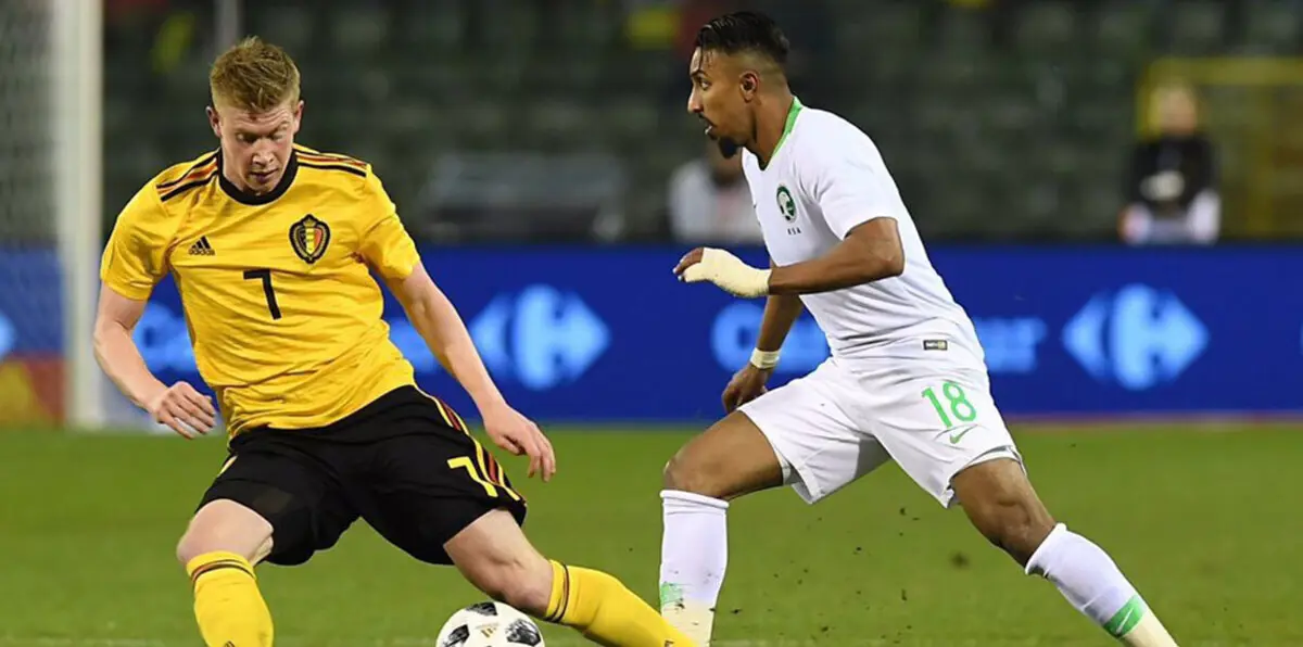 مباراة السعودية وبلجيكا.. فهد المولد يضيع انفرادًا بغرابة (فيديو)