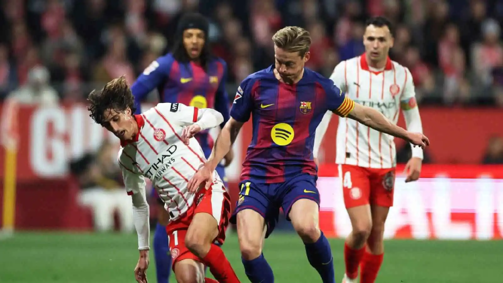 ترتيب الدوري الإسباني: جيرونا يقدم هدية لريال مدريد بإسقاط برشلونة (فيديو)