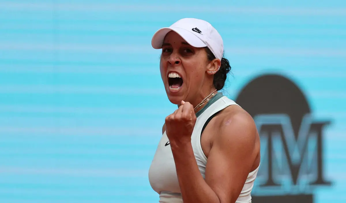 ماديسون كيز تقصي غوف وتصطدم بأنس جابر في ربع نهائي مدريد المفتوحة