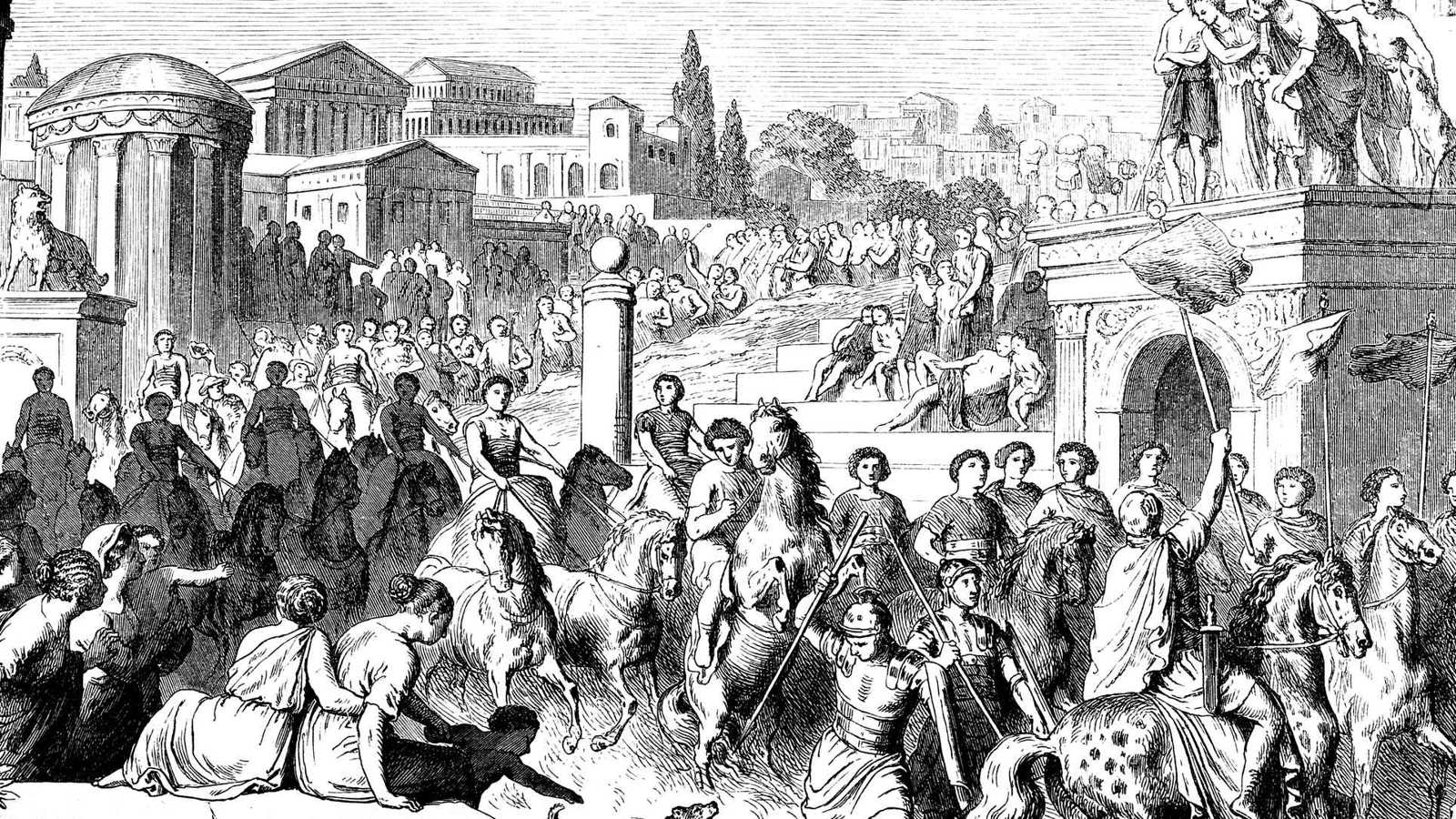 الأمراض والأوبئة سبب رئيس في سقوط  الإمبراطورية الرومانية